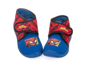 Αγορίστικα κλειστά χειμερινά παντοφλάκια SPIDERMAN DISNEY R 1310183 T BLUE