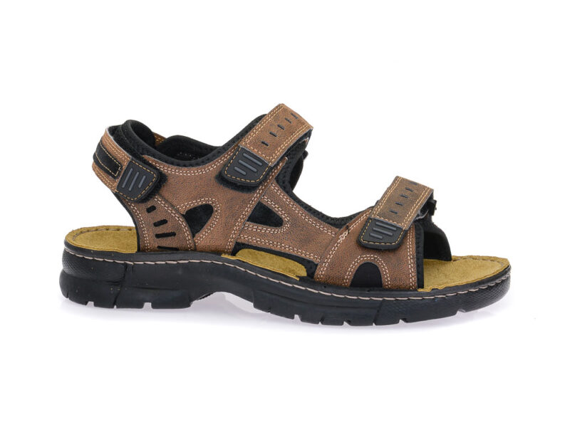 Ανδρικά ανατομικά πέδιλα BELLA A 37 BROWN