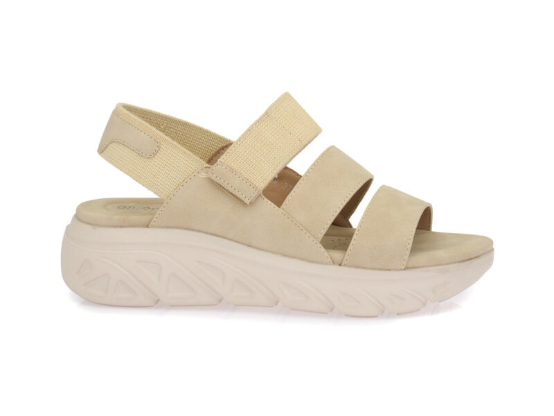 Γυναικεία ανατομικά πέδιλα AEROSTEP 201089 BEIGE