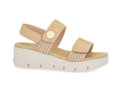 Γυναικεία ανατομικά πέδιλα AMARPIES ABZ 23505 BEIGE