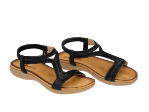Γυναικεία χαμηλά πέδιλα BLONDIE 95/064 BLACK