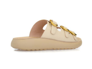 Γυναικείο ανατομικό σανδάλι flatform PAREX 11531042 BEIGE